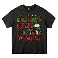 Asphalt gingerbread kisses and christmas wishes Heavy Core Tee - FaDigitalArtStudio