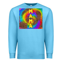 Ocean Blue mama tie dye Premium Sweatshirt - TumblerDesignByShophia