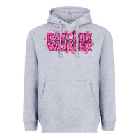 Breast Cancer Daycare Worker Heavyweight Hoodie | Teevron