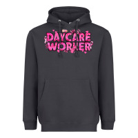Smoke Breast Cancer Daycare Worker Heavyweight Hoodie - texasbilliewilder