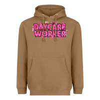 Toasted Coconut Breast Cancer Daycare Worker Heavyweight Hoodie - texasbilliewilder
