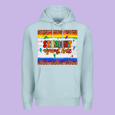 Straight Against Hate Tumbler Premium Hoodie Designed By Jahusdesignshop