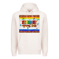 Pale Pink straight against hate tumbler Premium Hoodie - JahusDesignShop