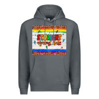 Rock straight against hate tumbler Premium Hoodie - JahusDesignShop