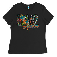 Black love autism Ladies Tee - SublimationCraftShop