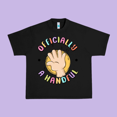 Officially A Handful Urban Heavy Tee Designed By Maliassmallbusiness