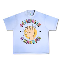 Grape Ice officially a handful Urban Heavy Tee - MaliasSmallBusiness