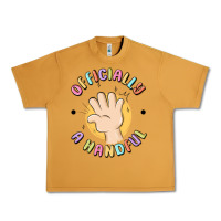 Peanut Butter officially a handful Urban Heavy Tee - MaliasSmallBusiness