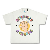 Pistachio officially a handful Urban Heavy Tee - MaliasSmallBusiness