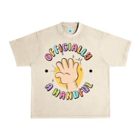 Sandshell officially a handful Urban Heavy Tee - MaliasSmallBusiness