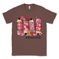 Chestnut valentines day teacher life Classic Tee - MaliasSmallBusiness