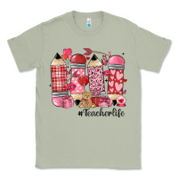 Matcha valentines day teacher life Classic Tee - MaliasSmallBusiness