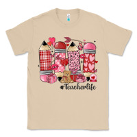 Mushroom valentines day teacher life Classic Tee - MaliasSmallBusiness