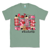 Sage valentines day teacher life Classic Tee - MaliasSmallBusiness