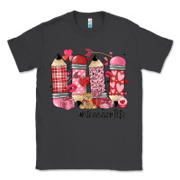 Smoke valentines day teacher life Classic Tee - MaliasSmallBusiness