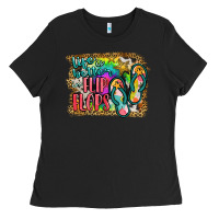 Black life is better in flip flops Ladies Tee - JahusDesignShop