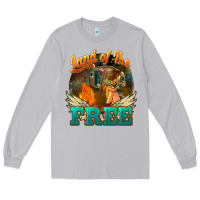 Moon Dust land of the free Long Sleeve Tee - NancyCooperArtShop