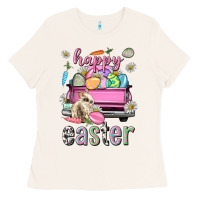 Bone Bunny Happy Easter truck Easter Day Ladies Tee - Neo Western