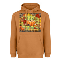 Meerkat Just a girl who loves Fall Heavyweight Hoodie - NancyCooperArtShop