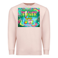 Pale Pink teacher mode off Premium Sweatshirt - TumblerDesignByShophia