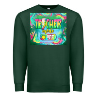 Sports Green teacher mode off Premium Sweatshirt - TumblerDesignByShophia