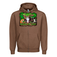 Chestnut st patricks cows heifers go lucky Zipper Hoodie - Jasminsmagicworld