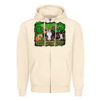 Sandshell st patricks cows heifers go lucky Zipper Hoodie - Jasminsmagicworld