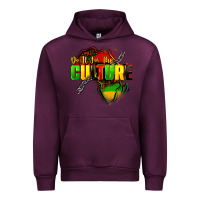 Mauve Wine Do it for the culture Urban Hoodie - FaDigitalArtStudio