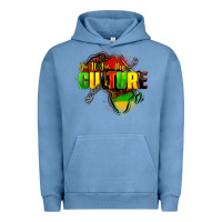 Pigment Pebble Blue Do it for the culture Urban Hoodie - FaDigitalArtStudio