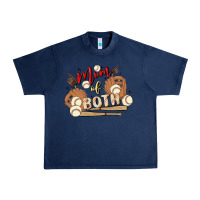Navy mama of both Urban Heavy Tee - MaliasSmallBusiness