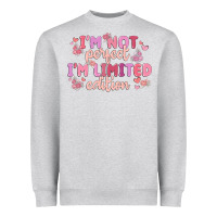 Heather Grey i'm not perfect i'm limited edition Heavyweight Sweatshirt - MaliasSmallBusiness
