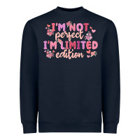 Navy i'm not perfect i'm limited edition Heavyweight Sweatshirt - MaliasSmallBusiness