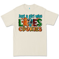 Bone just a girl who loves cookies Premium Tee - AdoDesignShop