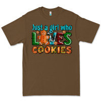 Cacao just a girl who loves cookies Premium Tee - AdoDesignShop