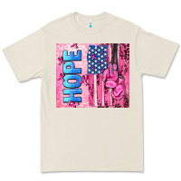 Bone hope  breast cancer and american flag Premium Tee - AdoDesignShop