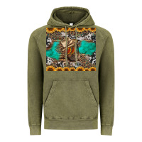 Vintage Olive western boots and sunflowers tumbler Vintage Hoodie - Jasminsmagicworld