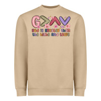 Mushroom god is greater than the highs and lows Heavyweight Sweatshirt - MaliasSmallBusiness