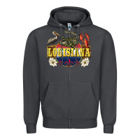 Smoke louisiana state Zipper Hoodie - BarkalooDesign