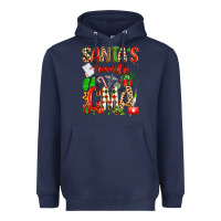 Navy santa's favorite cma Heavyweight Hoodie - texasbilliewilder