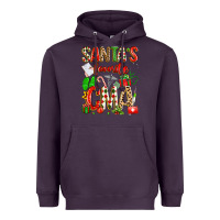 Plum santa's favorite cma Heavyweight Hoodie - texasbilliewilder