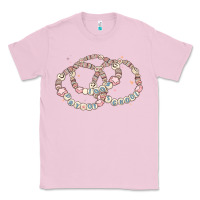 Bubblegum Pink 100 days of school friendship bracelet Classic Tee - MaliasSmallBusiness