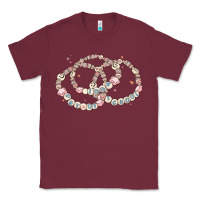 Burgundy 100 days of school friendship bracelet Classic Tee - MaliasSmallBusiness