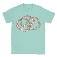 Seafoam 100 days of school friendship bracelet Classic Tee - MaliasSmallBusiness