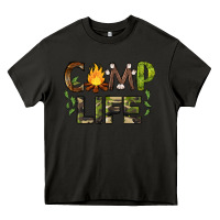 Asphalt camp life Heavy Core Tee - BarkalooDesign