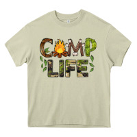 Mossy camp life Heavy Core Tee - BarkalooDesign