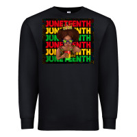 Black juneteenth cute kid Premium Sweatshirt - TumblerDesignByShophia