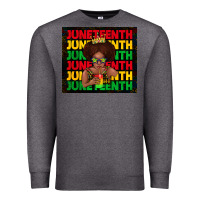 Charcoal Heather juneteenth cute kid Premium Sweatshirt - TumblerDesignByShophia