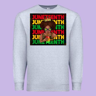 Juneteenth Cute Kid Premium Sweatshirt Designed By Tumblerdesignbyshophia