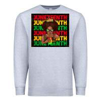 Heather Grey juneteenth cute kid Premium Sweatshirt - TumblerDesignByShophia