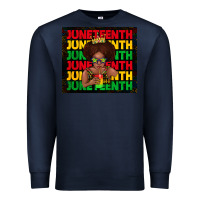 Navy juneteenth cute kid Premium Sweatshirt - TumblerDesignByShophia